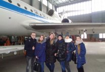 Excursion to the hangar of NAU
